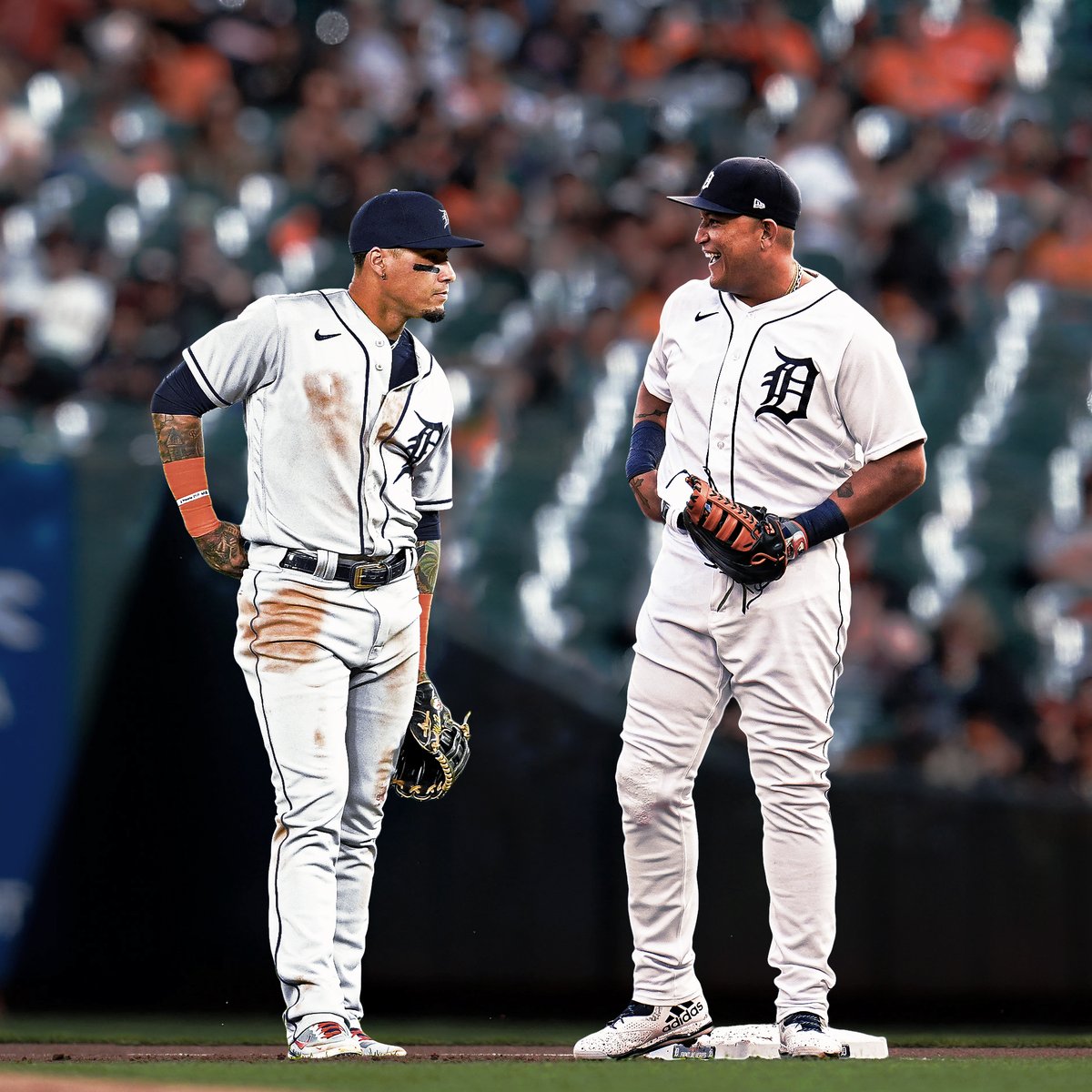 El Mago and Miggy! 

The @Tigers are gonna be fun.