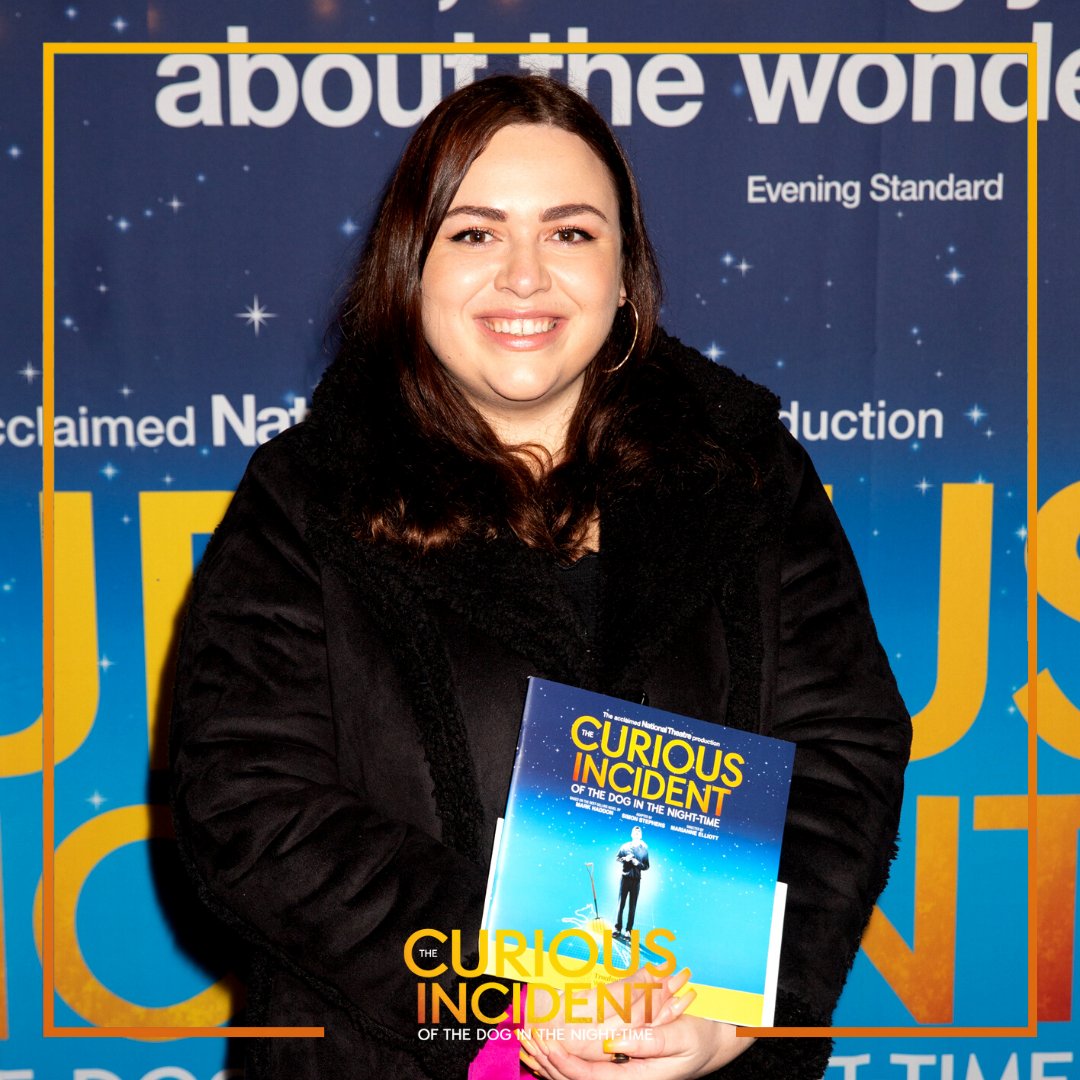 curiousonstage's tweet photo. Some special guests joined us for the opening night of #CuriousIncident @troubadourwpark. https://t.co/TiT4wdKeTw