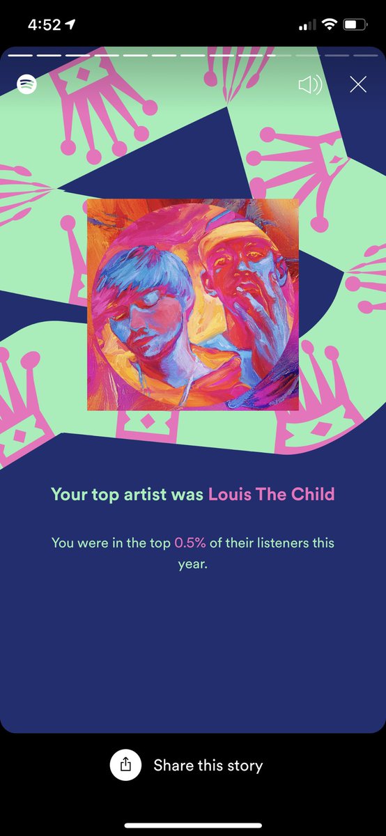 faithbennett810's tweet photo. Year #4 of my top artist: Louis the Child. Obviously ✌🏼@LouisTheChild https://t.co/oI305p6tBD