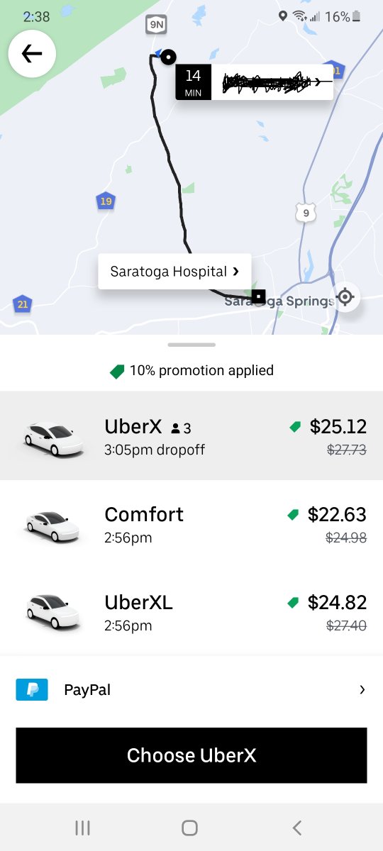 butchyboom's tweet photo. Can Anyone Tell Me Whats Wrong With This Picture?  @Uberdriverspea1 @YourUberDriver8 @JurisInceptor @uberboltng @TheJadMakattack @Rza07401167 @Uber HINT: Uber undercutting Uber X Drivers, https://t.co/YEzdoND2FC