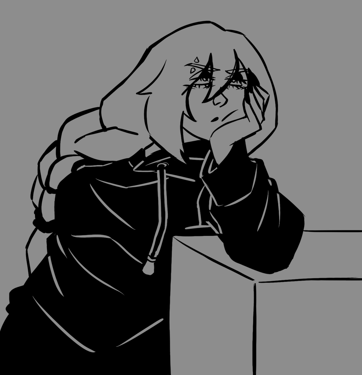 _peach__witch_'s tweet photo. 🖤

#oc #originalcharacter #sketch  
#PeachWitch https://t.co/hWOKh3YH28