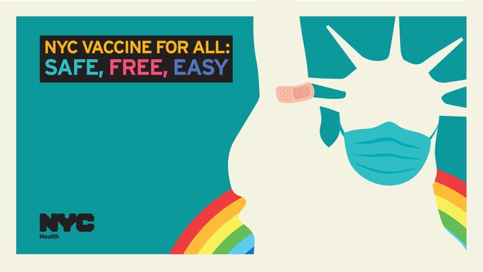 NYCMOMECommish's tweet photo. All New Yorkers can now get #NYCVaccineForAll without an appointment at select sites across the city! #vaccinated #igottheshot
To find a walk-up vaccination site near you, visit https://t.co/q39u8SyStB https://t.co/EKpmUcuMCj