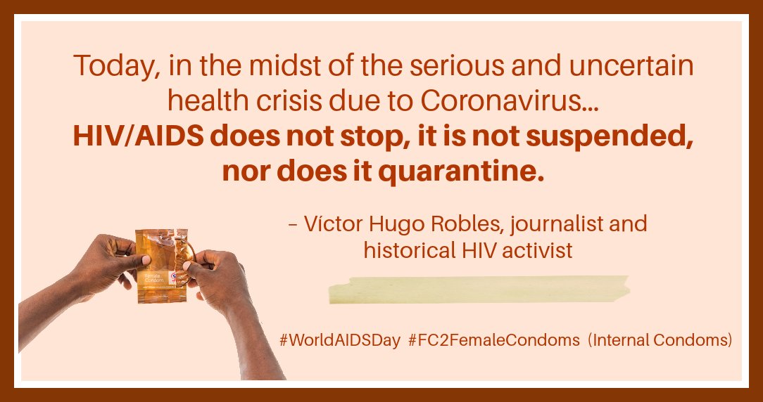 FC2FemaleCondom's tweet photo. Today we are raising up the positive voices of positive women around the world + their closest allies. On #WorldAIDSDay  join us to elevate + amplify their words:
 
#HIVAwareness #FC2FemaleCondoms (Internal Condoms) https://t.co/5T3wwuvRYi