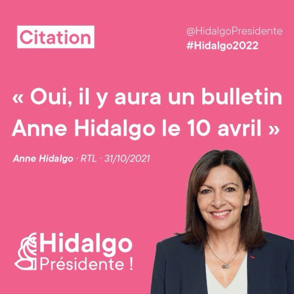 Jerome Godefroy Il Y Aura Un Bulletin Anne Hidalgo Le 10 Avril Je Confirme Je Sais De Bonnes Sources Qu Anne Hidalgo A Le Droit De Vote Et Rien Ne