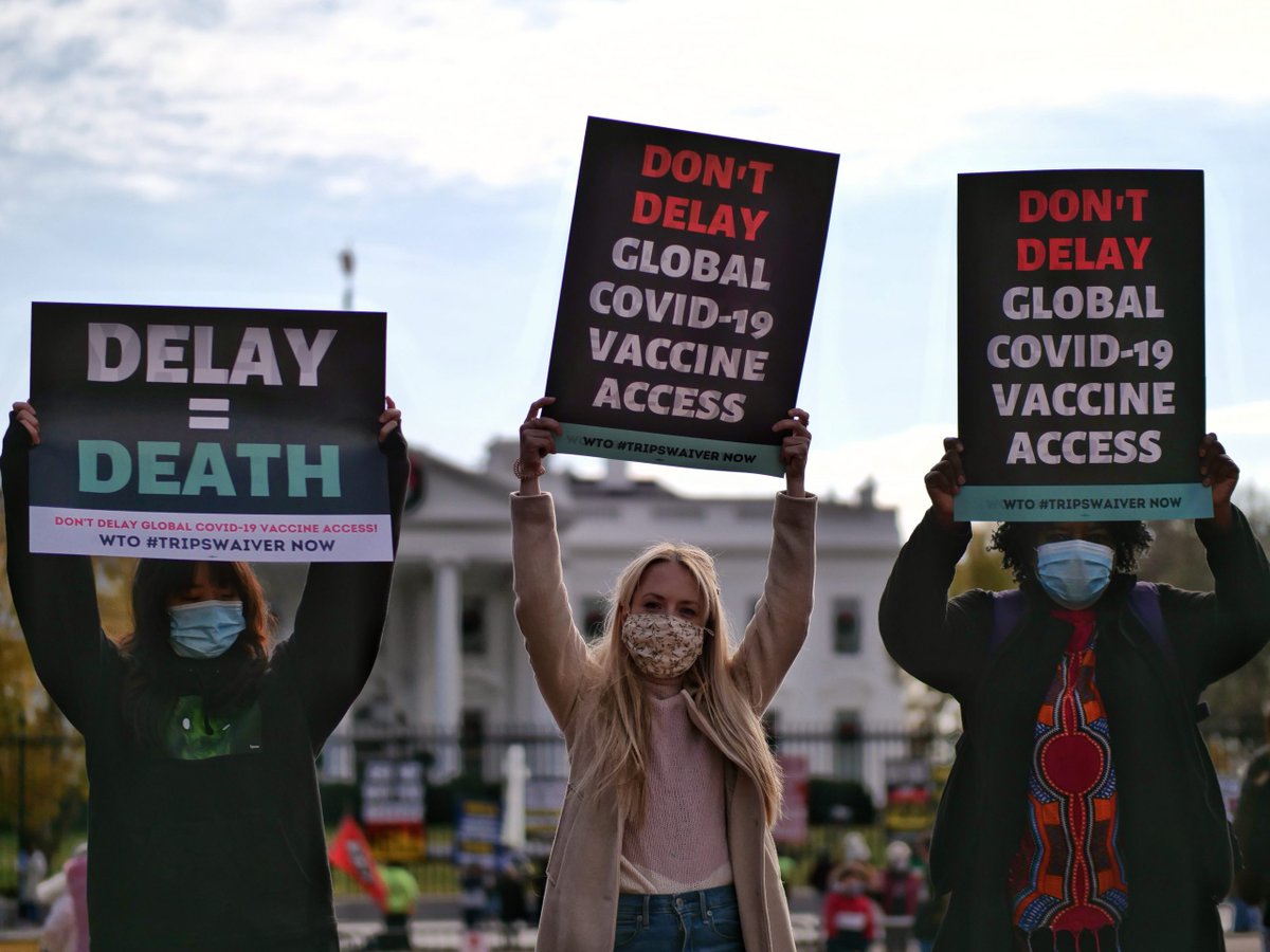 MSF_access's tweet photo. A global call for action!

Civil society organisations from around the world have been calling for an end to deadly pharma monopolies in the #COVID19 pandemic.

#NoCovidMonopolies 
#TRIPSWaiver  

📸 Jakarta, London, Melbourne, Washington DC https://t.co/Ib4jta6ZwM