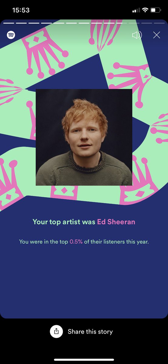 Two years in a row <a href="/edsheeran/">Ed Sheeran HQ</a>