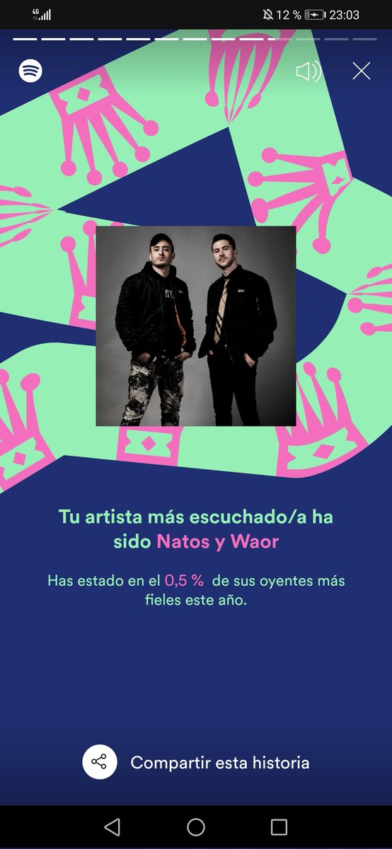 Dexxtzal's tweet photo. Todo el spotify wrapped es de mi hermana con mi cuenta menuda puta mierda xd https://t.co/9H6yU3SZGQ