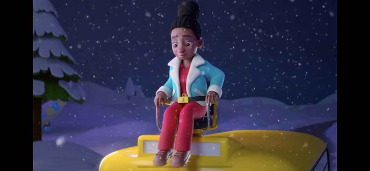 JochebelOM's tweet image. ❄️🎄👷🏾‍♀️Happy 1st December! 👷🏾‍♀️🎄❄️
If you have any children, nieces, nephews, little cousins or you are interested in cartoons, please do check out the new animation I am in as “Jada: the engineer” : 
m.youtube.com/watch?v=zMdXCb… 
MERRY CHRISTMAS! 💕#BusterSavesChristmas #Jada #Moonbug