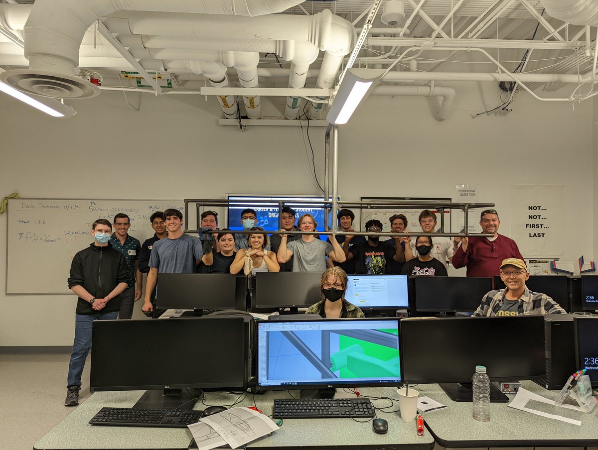 The new cars frame is complete!