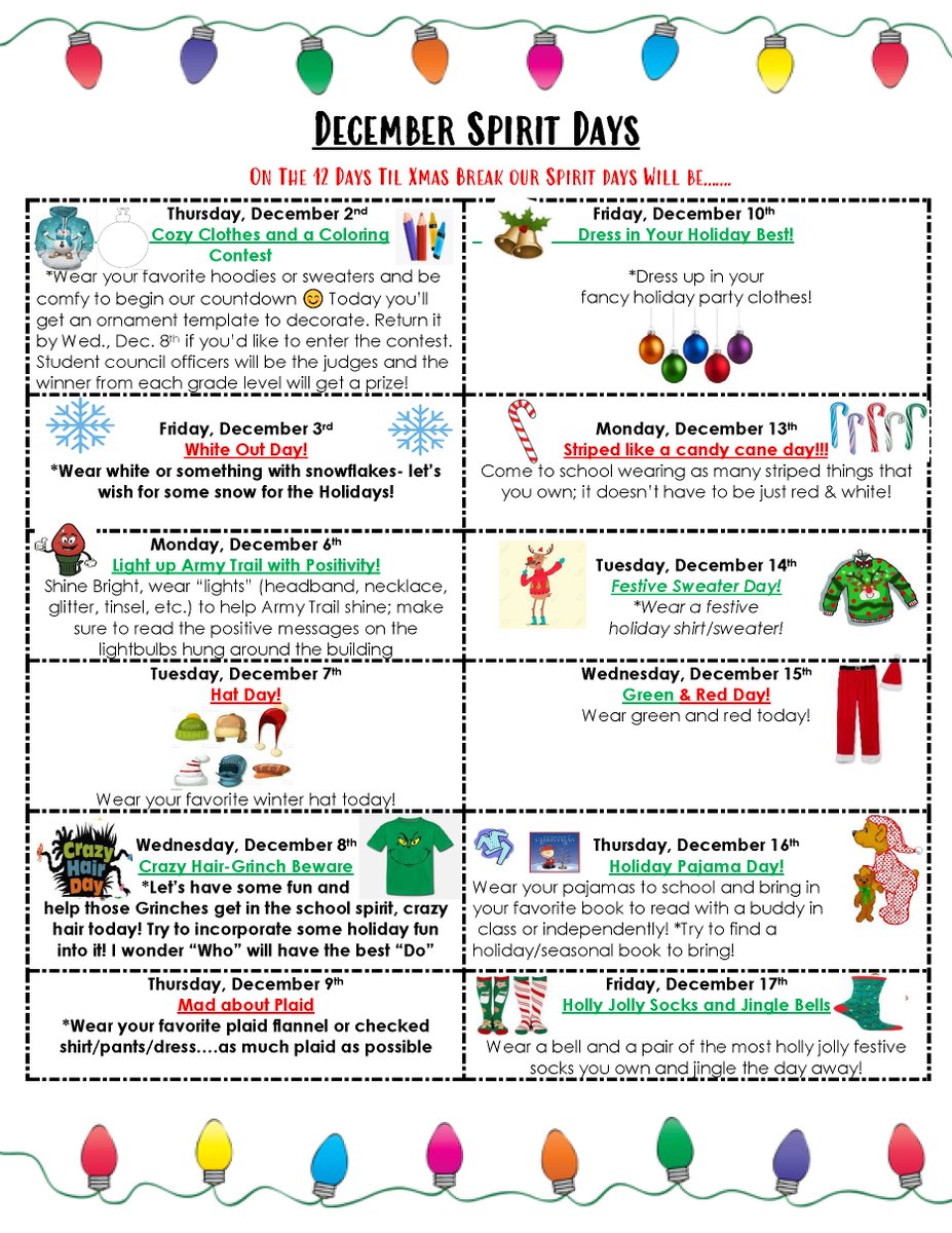 Count down to Winter Break / Cuenta regresiva para las vacaciones de invierno edl.io/n1536038