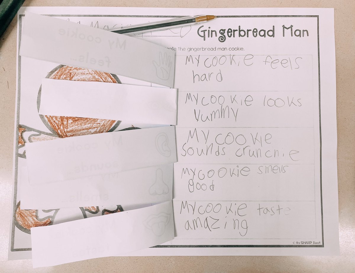 Who doesn’t love decorating gingerbread cookies?! The kids had a blast decorating their own and then completing a 5 senses foldable using their cookie! I had students decorate in small groups while the rest of the class worked on making their foldable. #teachertwitter