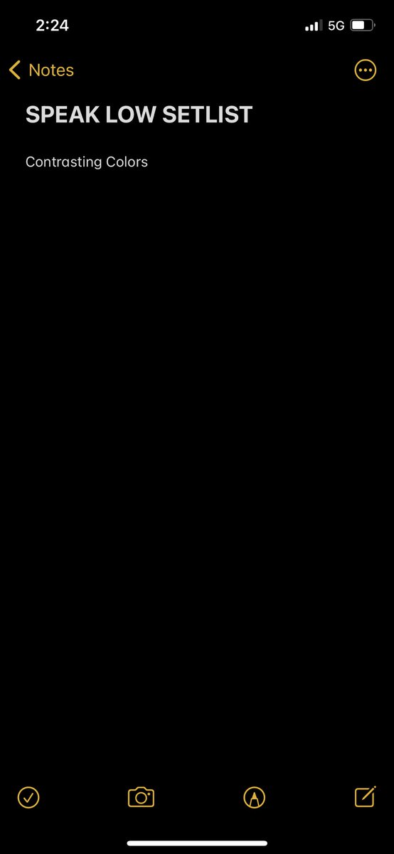 Speak Low tweet media