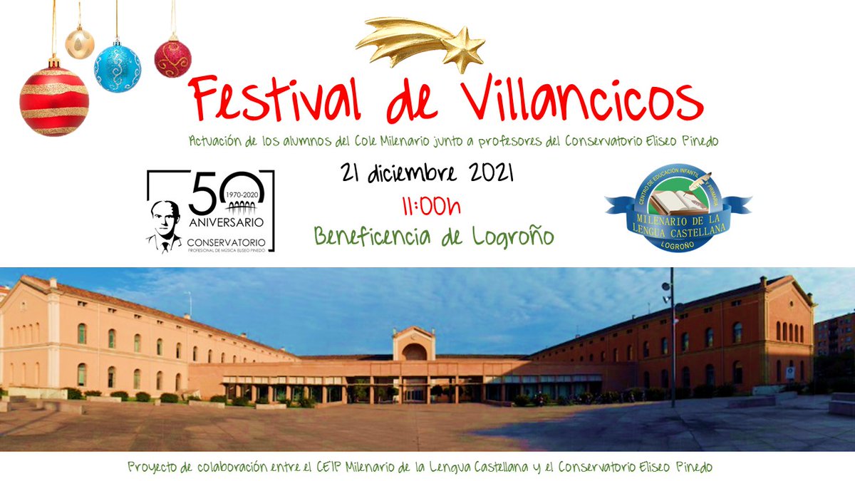 Algo bueno está por llegar: proyecto de colaboración entre el profes del @conser_logrono y los alumnos del <a href="/ceipmilenario/">CEIP Milenario</a> 1000% de ilusión con este evento y toda su preparación.