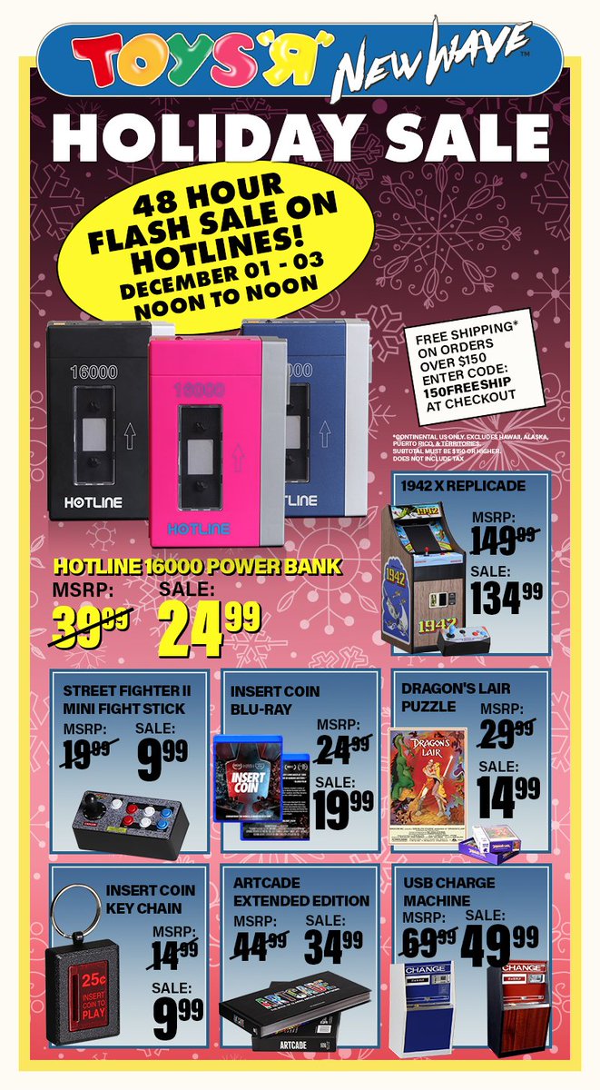 NewWaveToys's tweet photo. Last chance for lowest price of the year on all HOTLINEs plus a Giveaway! To enter, Like &amp; retweet this post and Like our page for a chance to WIN 2 HOTLINEs, 1 to keep &amp; 1 to gift! SALE and Giveaway ends Friday at noon PST. 
Official sweepstakes rules: https://t.co/L9qn7MrnkD https://t.co/OS5FitfHQu