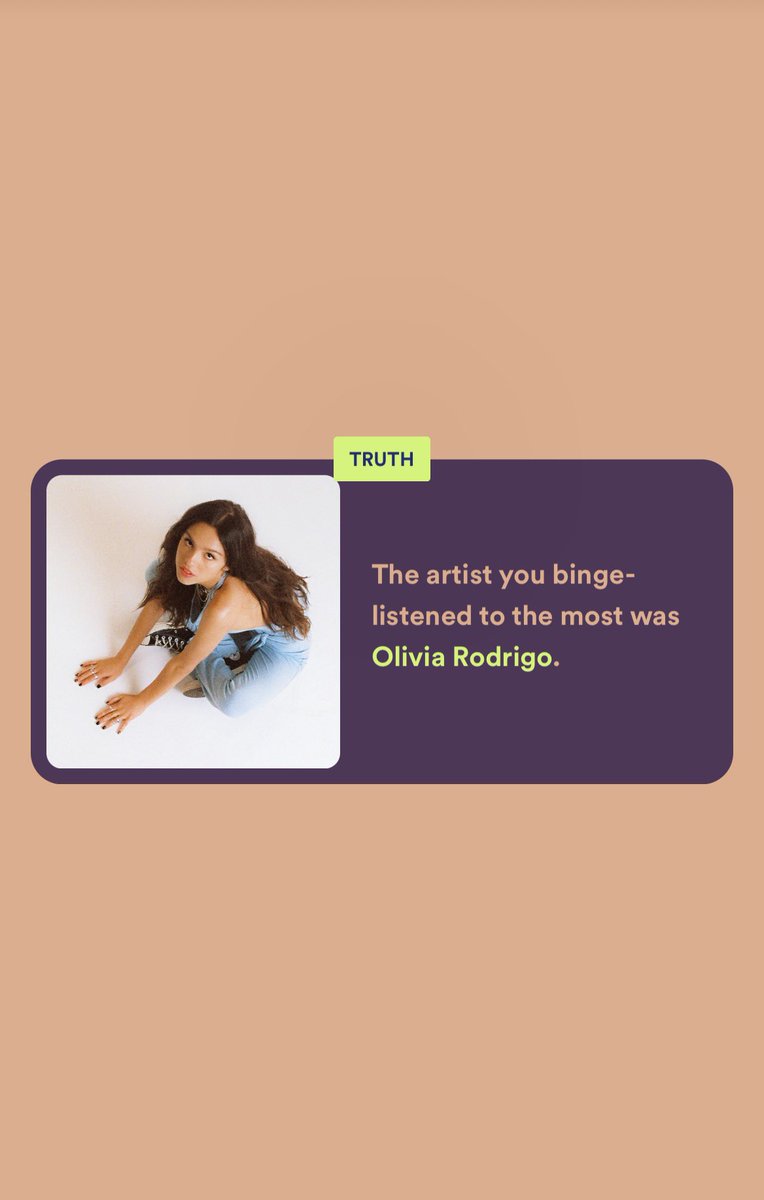 olivia really helped me through some shit this year