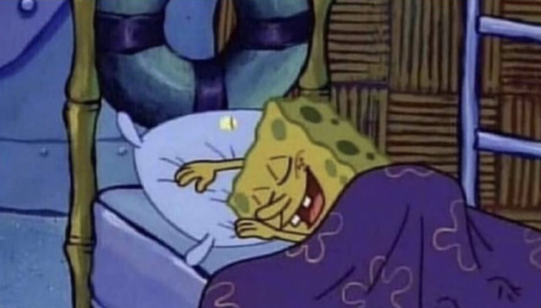Me falling asleep knowing I’m a dumb fucking Bitch
