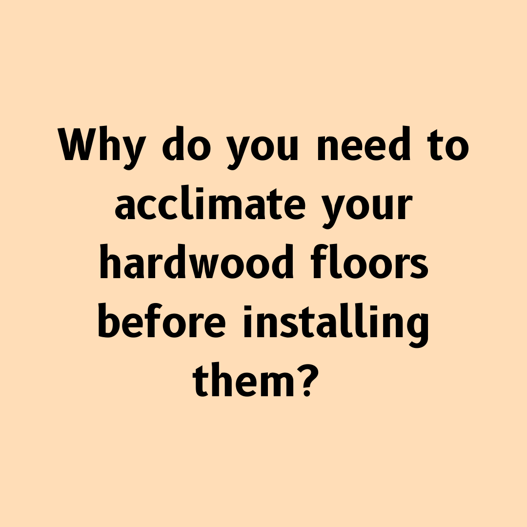 FlooringMy's tweet photo. Why you should acclimate your wood floors: 

#hardwoodfloors #woodfloors #flooring https://t.co/0v3ZS2kAF5