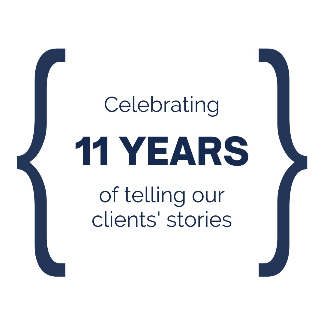 KWSMTeam's tweet photo. KWSM was incorporated on 12/1/10.
We're so #grateful for the clients we've served and the stories we've gotten to be a part of.
Looking forward to seeing what year 12 holds for the agency! #anniversary https://t.co/GuAKbaKZSl