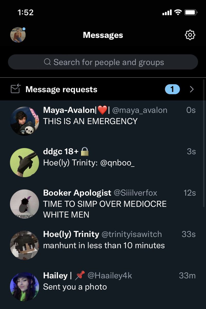quackussyy's tweet photo. i just wanted to say... ddgc i love y'all so much. i had notifs on vibrate so every single message was FELT on my bed βΊοΈπ
#ddgc https://t.co/E2gxgnjfqm