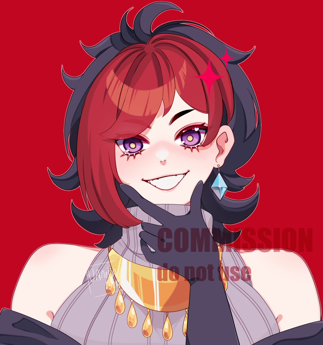vanellabeam's tweet photo. Commission for @/VeggieKarp https://t.co/lsk18QHd8r