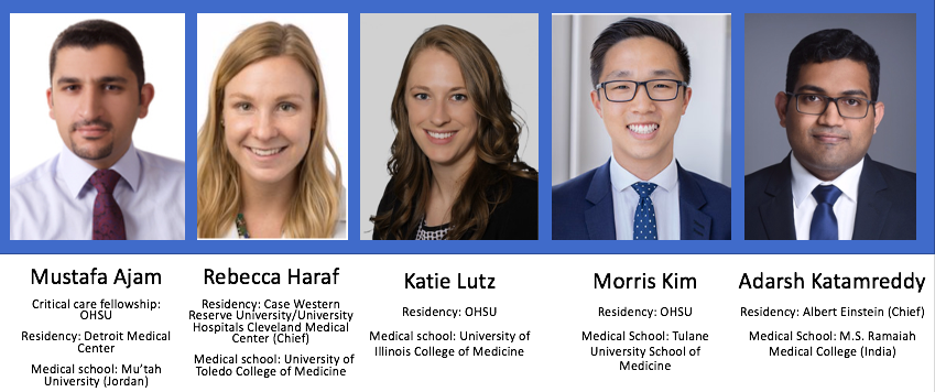 OHSU Cardiology Fellowship (@ohsucardfellows) on Twitter photo Congratulations to our new class of cardiology fellows! WELCOME TO THE FAMILY! <a href="/MorrisKimMD/">Morris Kim</a> Mustafa Ajam, Katie Lutz, <a href="/DrAdarshKReddy/">Adarsh Katamreddy</a> & Rebecca Haraf!! #ACCFIT <a href="/OHSUCardio/">OHSU Knight Cardio</a> <a href="/OHSUIMRes/">OHSU IM Residency</a> <a href="/ACCinTouch/">American College of Cardiology</a> <a href="/OHSUSOM/">OHSU School of Medicine</a> Congratulations to our new class of cardiology fellows! WELCOME TO THE FAMILY! <a href="/MorrisKimMD/">Morris Kim</a> Mustafa Ajam, Katie Lutz, <a href="/DrAdarshKReddy/">Adarsh Katamreddy</a> & Rebecca Haraf!! #ACCFIT <a href="/OHSUCardio/">OHSU Knight Cardio</a> <a href="/OHSUIMRes/">OHSU IM Residency</a> <a href="/ACCinTouch/">American College of Cardiology</a> <a href="/OHSUSOM/">OHSU School of Medicine</a>