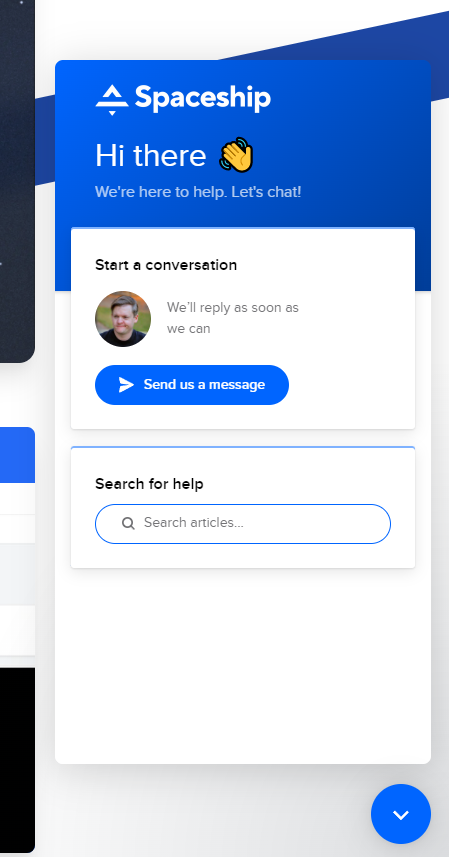 spaceshipdotrun's tweet image. Added some chat to our website. Come say hi! 👋spaceship.run