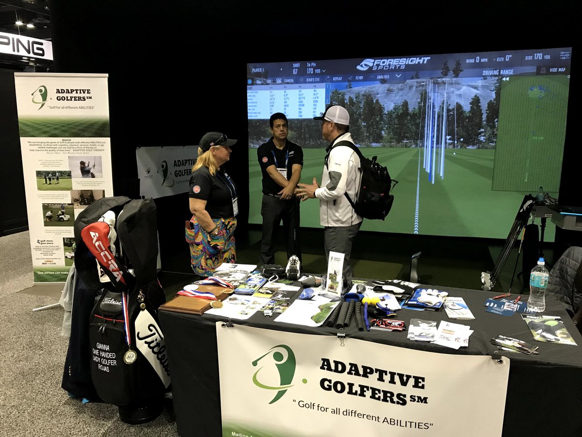 Adaptivegolfers's tweet photo. @Medi8Nicole @EmmaOffTwitr Come talk to me at PGA Show Nicole Booth 2191 Adaptive Resource Center. World Ranked #OneHandedLadyGolfer -#AdaptiveGolfHERs https://t.co/1Aq6V4XC0U