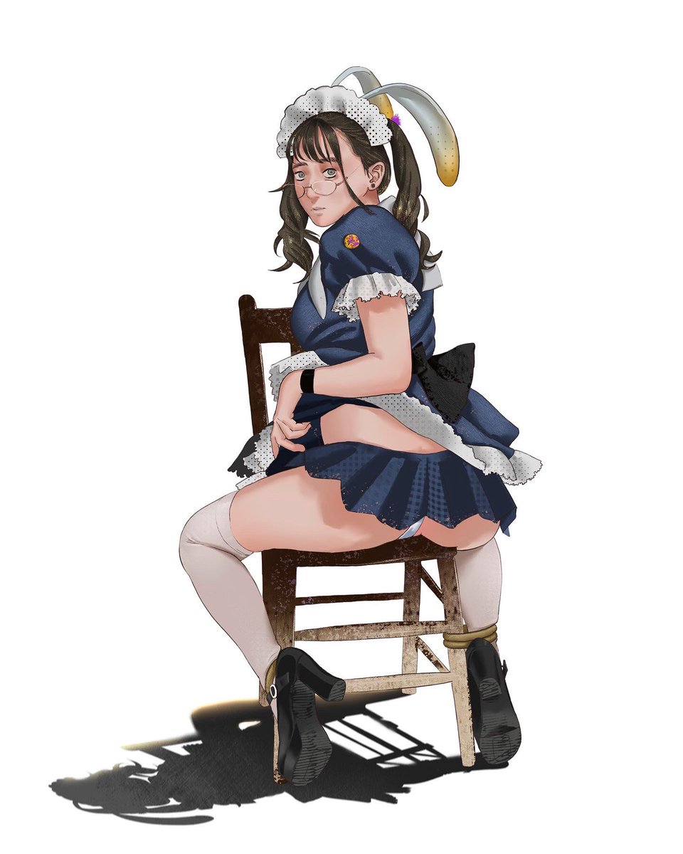ZitongZhang19's tweet photo. #illustration #maidcostume #painting #2danim https://t.co/LEByd5i9w6