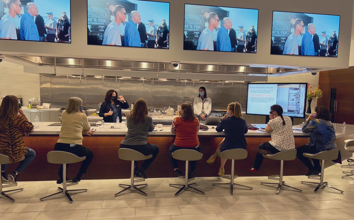 SKSappliances's tweet image. Learning the key points of difference in #SKSappliances refrigeration at the #SKSNapaEDC.