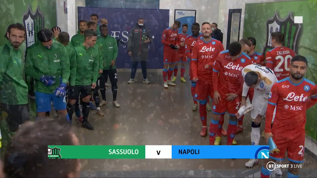 Full match: Sassuolo vs Napoli