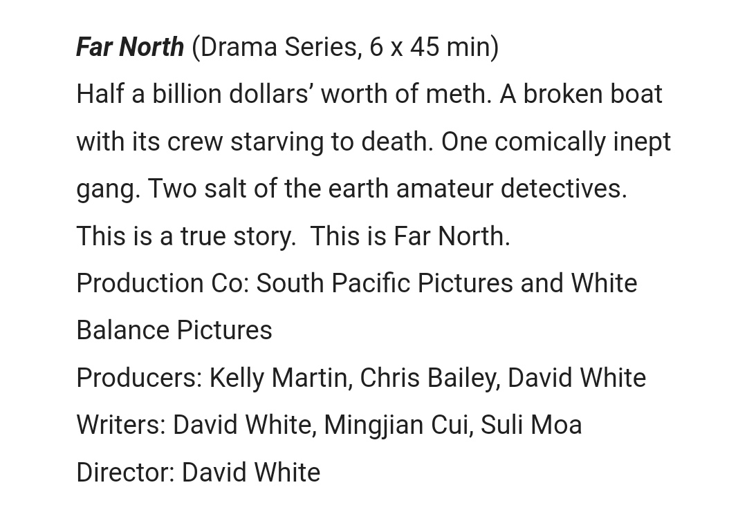 Being from Te Taitokerau, I am eager to hear from South Pacific Pictures, NZ On Air, NZ Film Commission or anyone related to the project about what Iwi collaboration is in place for "Far North". Who are the Mana Whenua involved in this project?