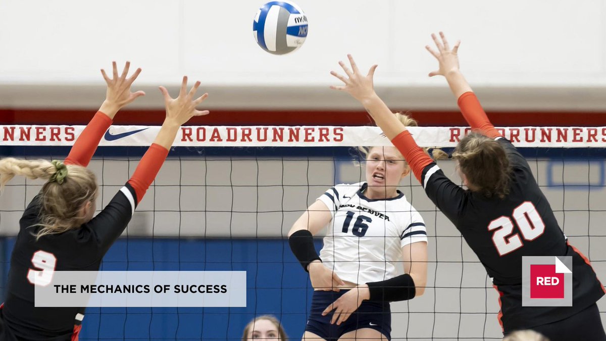 msudenver's tweet photo. Rylee Hladky, @MSUDenverVB's star outside hitter, has been named the @RMAC_SPORTS Player of the Year AND the Academic Player of the Year.🎉  She received the RMAC's Summit Award for having the highest grade-point average of any player. Way to go, Rylee!🏐  https://t.co/pM7ue0Xjcu https://t.co/uqHMQewH5L