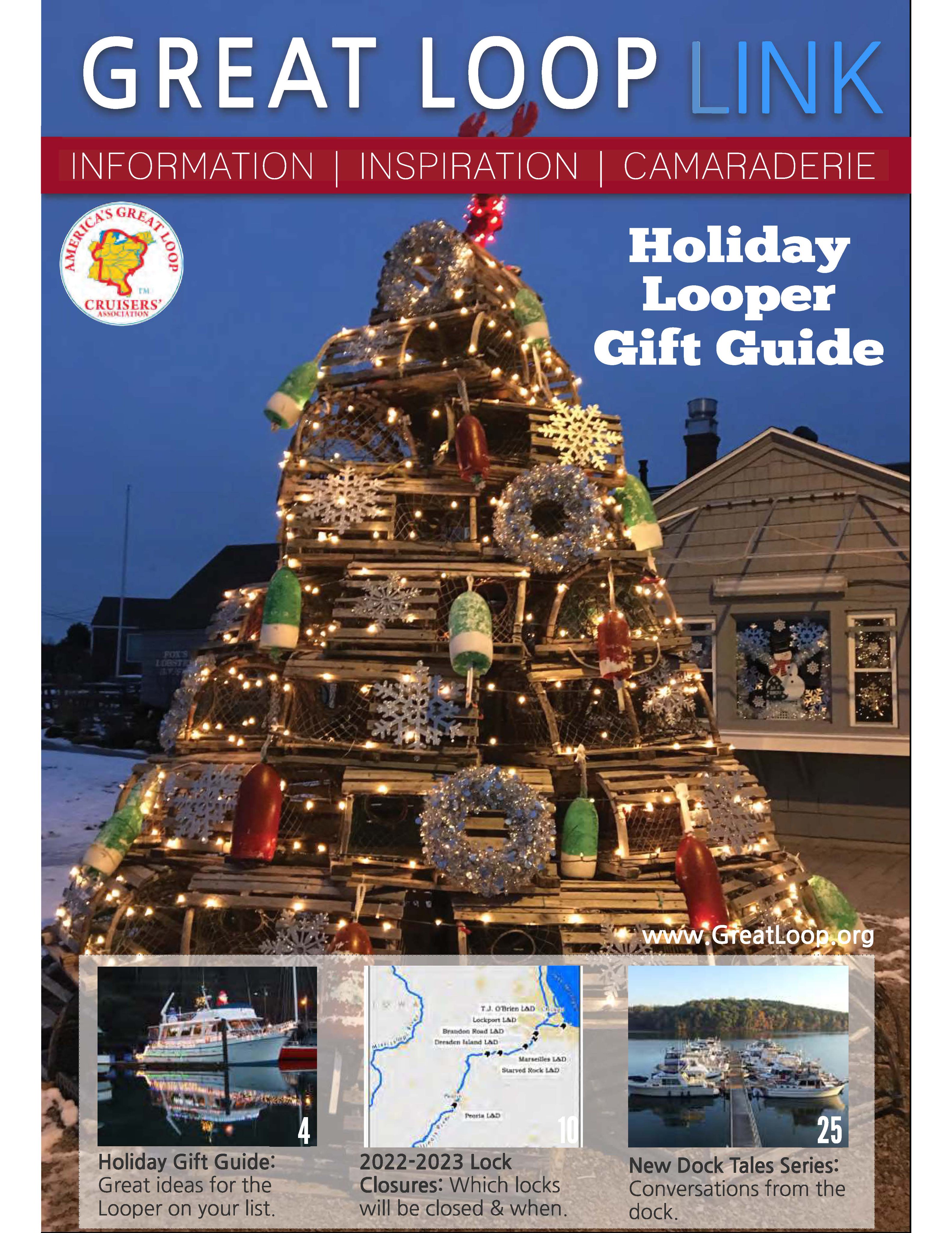 America's Great Loop Cruisers' Association On Twitter: "The December 2021/January 2022 Issue Of "Great Loop Link" Is Now Available! Get Holiday Gift Ideas For The Loopers In Your Life, Learn About Lock
