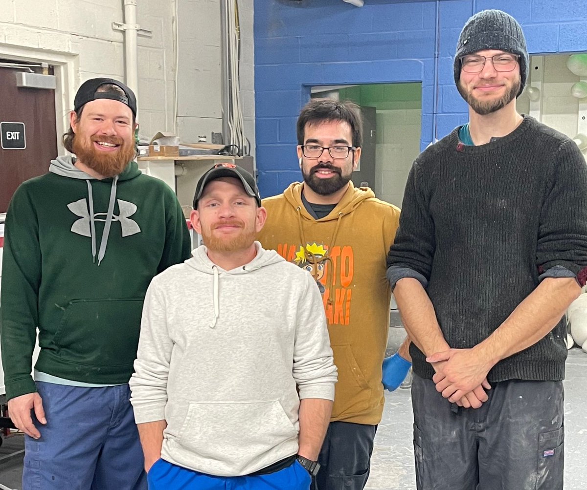 MedicalCenterOP's tweet photo. Allow us to introduce the Lab Techs for MCOP. 

Please meet James, Brandon, Will and Drew. Together they build/create the custom prosthetic solutions for our patients!

#mcop #mcopmoveforward #prostheticsolutions https://t.co/gzFSrU3PPq