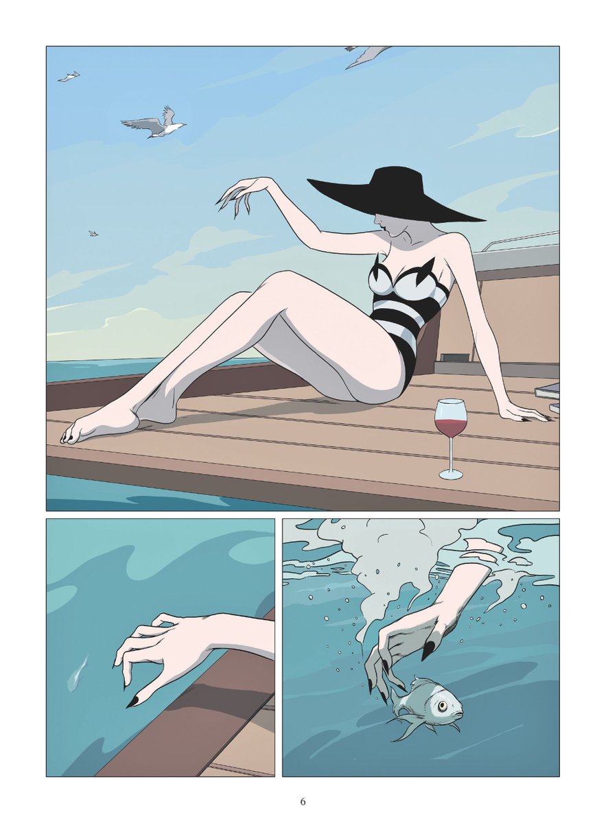 blog_bazart's tweet photo. Timothé le Boucher  confirme largement  son talent  avec son nouvel album, 47 cordes , premier tome d'un dytique étonnant   qui séduit considérablement le lecteur par  la beauté de ses illustrations, ses personnages énigmatiques,  et sa sensualité à toute épreuve https://t.co/d1YgwEtB2y