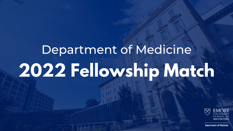 EmoryDeptofMed's tweet photo. Please join us in congratulating this year’s residents, current chief residents, former graduates, and our divisions on another successful fellowship match! View the full #EmoryDeptofMed match list here: https://t.co/RXbFIk701r @emoryimchiefs @EmoryMedicine https://t.co/IuHWGd31gq