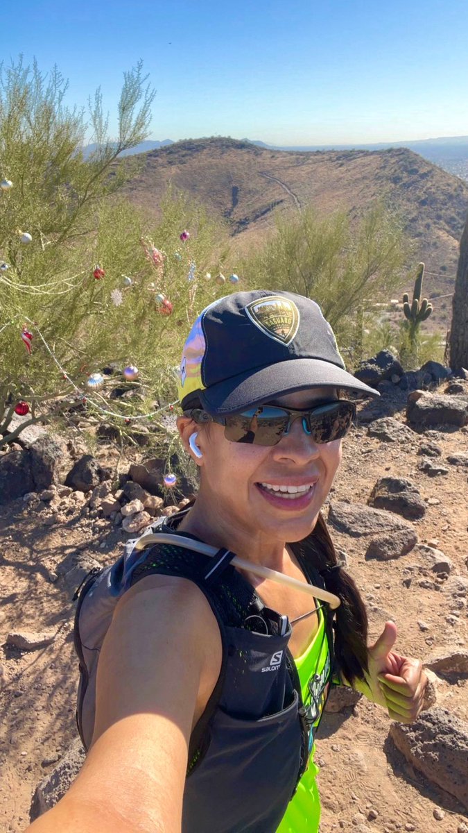 Marce_AZ's tweet photo. Here’s my ‘four-day running update’ 😂
Sat: 10K Leftovers Run + 1st Place AG 😊🙌🏼
Sun: 7 trail miles ✅ 
Mon: 5 tm ✅ 
Tue: 7.5 tm ✅ 
November was a great month! Looking forward to Dec. and this gorgeous weather! 👌🏼🌵⛰ #RunHappy #Run #Arizona #TrailRun #LifeInAZ https://t.co/U8Y9umJLdA