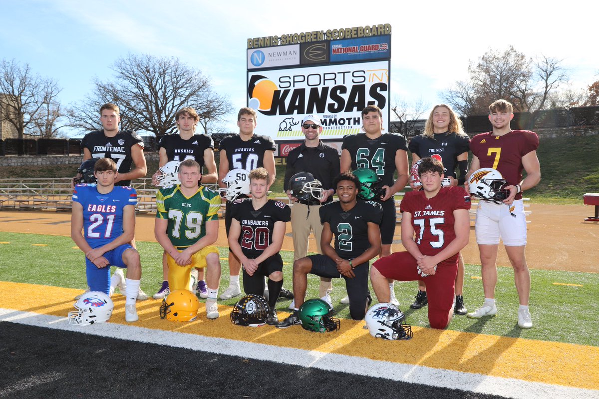 Sports in Kansas (@sportsinkansas) on Twitter photo Introducing the 2021 Sports in Kansas Top 11 🏈 Team
Presented by @MammothBuilt <a href="/SAFEks/">SAFE Kansas</a> <a href="/nextechwireless/">Nex-Tech Wireless</a> <a href="/WatcoRail/">Watco</a> Introducing the 2021 Sports in Kansas Top 11 🏈 Team
Presented by @MammothBuilt <a href="/SAFEks/">SAFE Kansas</a> <a href="/nextechwireless/">Nex-Tech Wireless</a> <a href="/WatcoRail/">Watco</a>