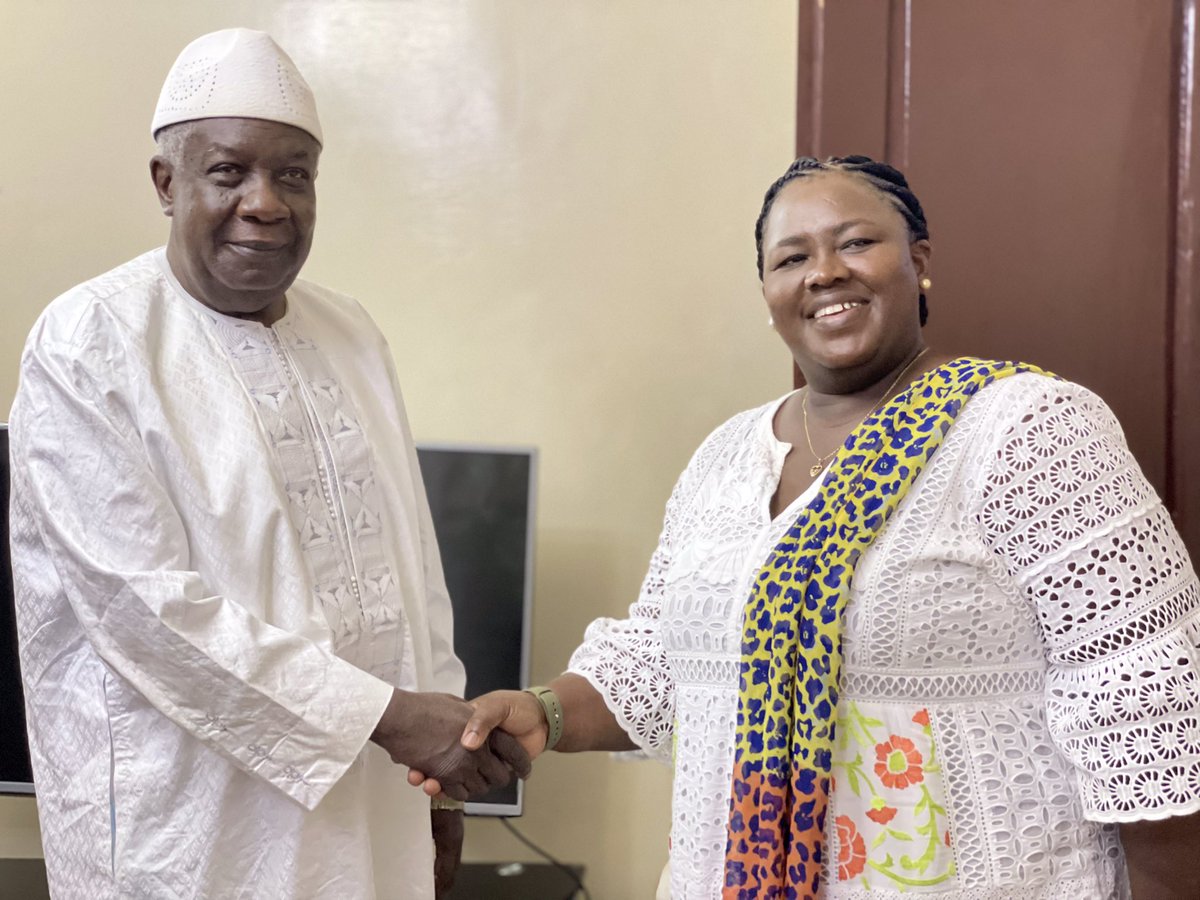 WANEP_Regional's tweet photo. WANEP paid a courtesy call on the Mediator of the Republic of Niger, Mr. Ali Sirfi, today. Mr. Sirfi reiterated his support for the project titled “Building an Inclusive Post COVID-19 Recovery, Crises Transitions &amp; Governance Reforms in the Sahel &amp; in 🇨🇮”, funded by @UNDPAfrica https://t.co/tBENvvLeEm