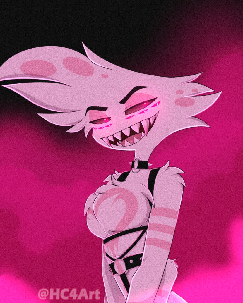 HC4Art's tweet photo. Call me Kit then you'll be Kat, now come on, break me off a piece 
[ #HazbinHotel #AngelDust #Angeldustoverlord ] https://t.co/eoBmwrq7pH