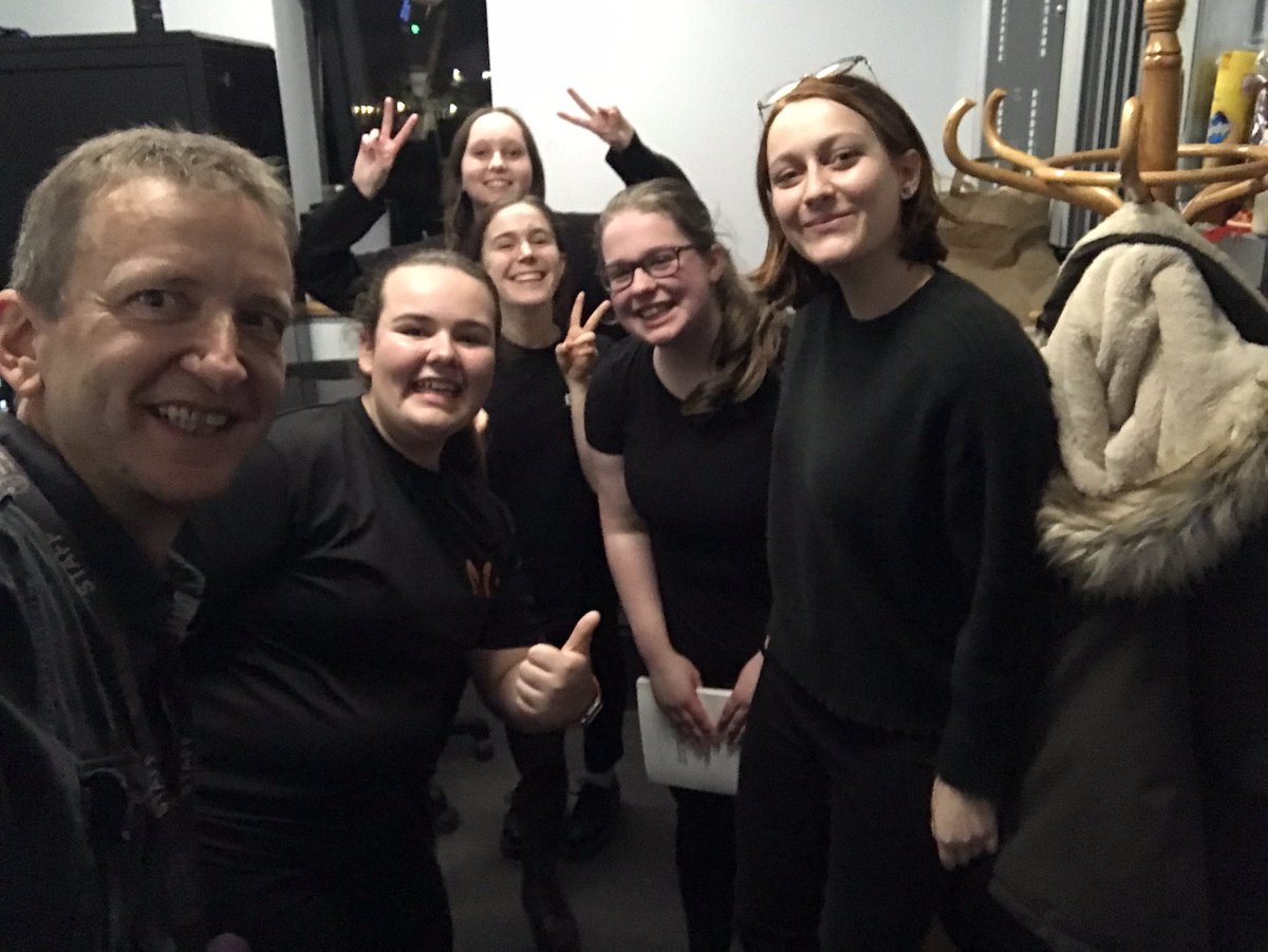 MrWyattAVTech's tweet photo. So great to be putting on a proper show again. This tech team smashed the first night. Lighting and sound was perfect. @RedmaidsHigh https://t.co/0yctReK68p
