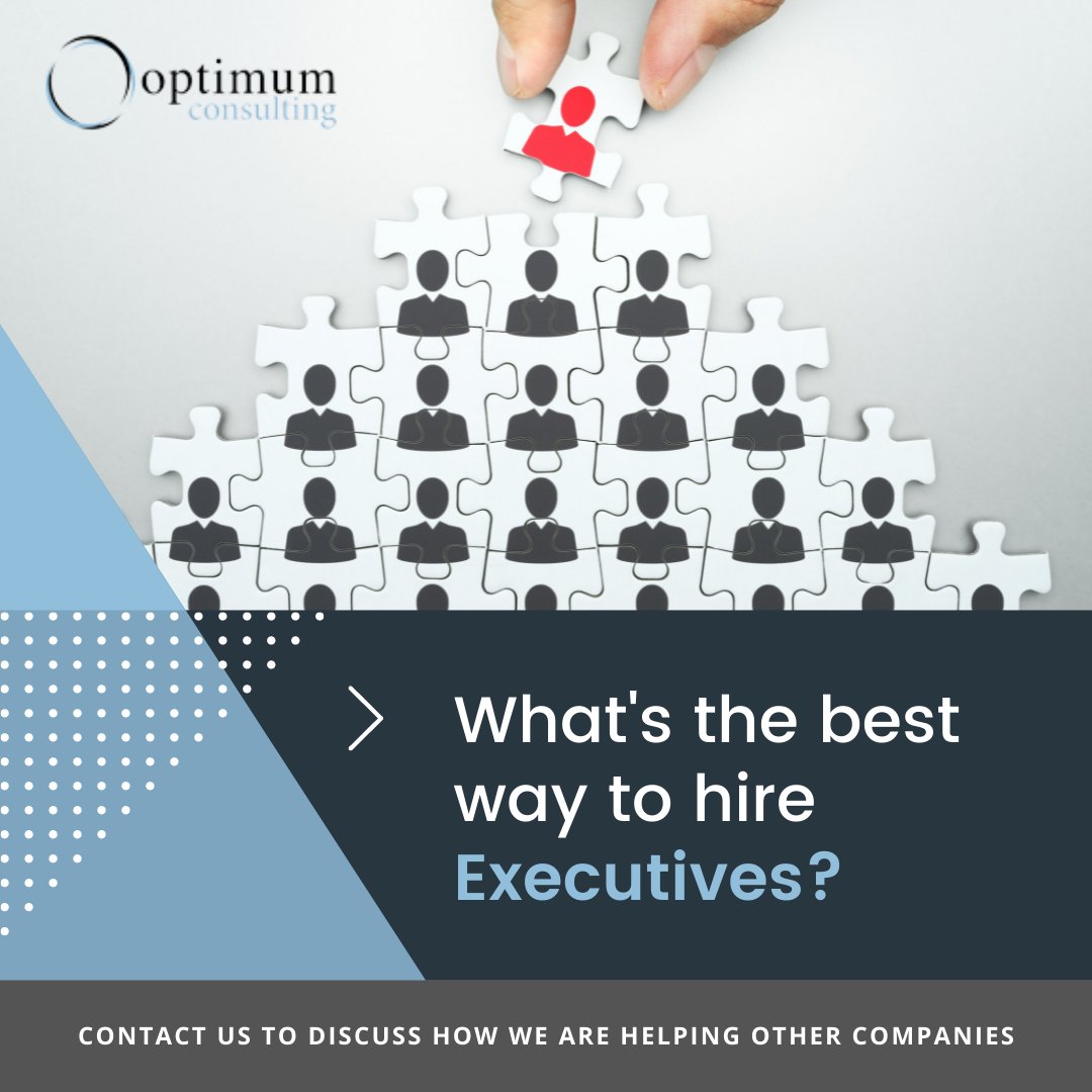 Optimum implements best practice Executive Search methodologies for every executive assignment. Our service approach covers six phases: Plan, Source, Assess, Select, Hire and Contribute. Contact us for more information. https://t.co/CvJ65w2rWX

#optimumconsulting #executivesearch https://t.co/g2LXDq9XlE