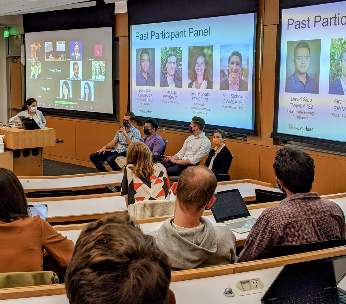 Watch out <a href="/SI_Challenge/">Sustainable Investing Challenge</a> our <a href="/BerkeleyHaas/">UC Berkeley Haas</a> MBA teams are gearing up for another strong showing at this year's <a href="/MorganStanley/">Morgan Stanley</a> Sustainable Investing Challenge. Great learning from our previous finalists last night!