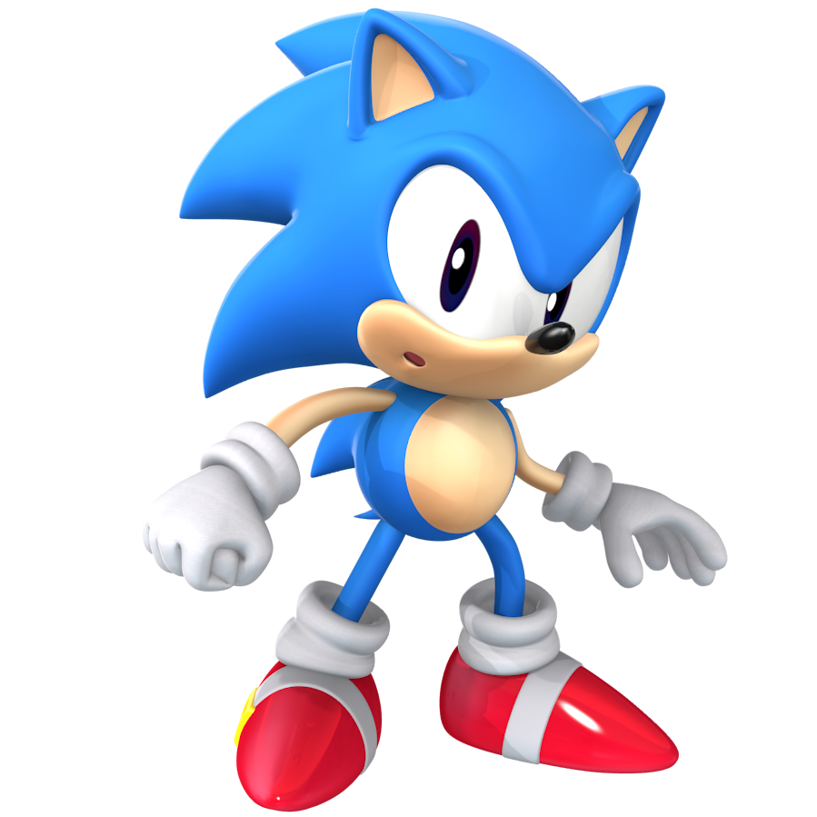 Nibroc.Rock on X: All new Classic Sonic Render, it's the first legit  render i've ever done of him, pretty way past cool, right?   / X