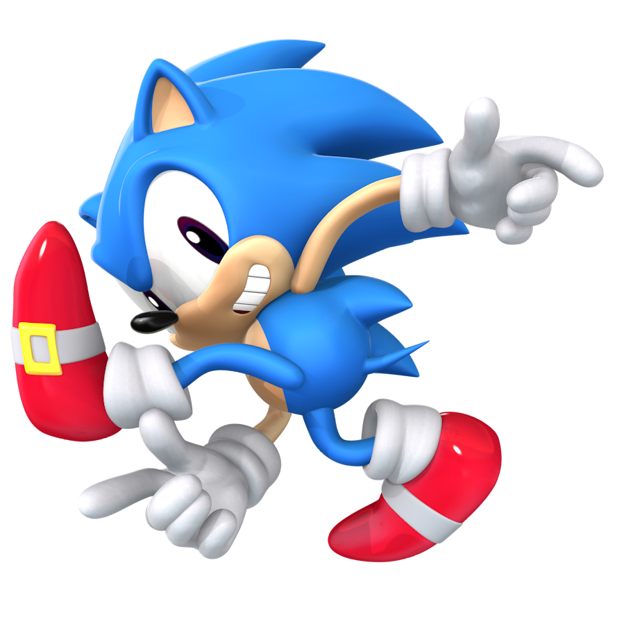 Nibroc.Rock on X: couple of classic sonic test renders