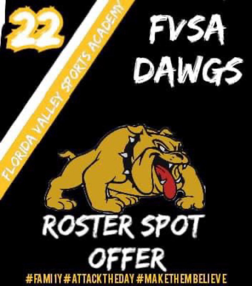 ElusiveNoah's tweet photo. I am blessed to receive my 2nd offer from Florida Valley Sports Academy!⚡️ @Coach_jackmatt @CoachHendersonW https://t.co/9LWjAn7MWZ