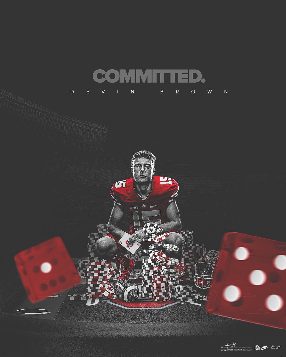 Betting on myself… ALL IN!                 Go Bucks! 🌰 <a href="/OhioStateFB/">Ohio State Football</a>