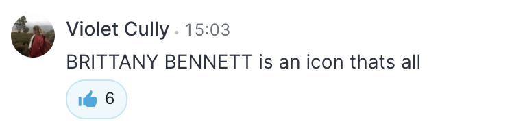 ausprogress's tweet image. We agree @vi_0let_ !!!! @thebmbennett is definitely an icon! 🌟 #fwdorg