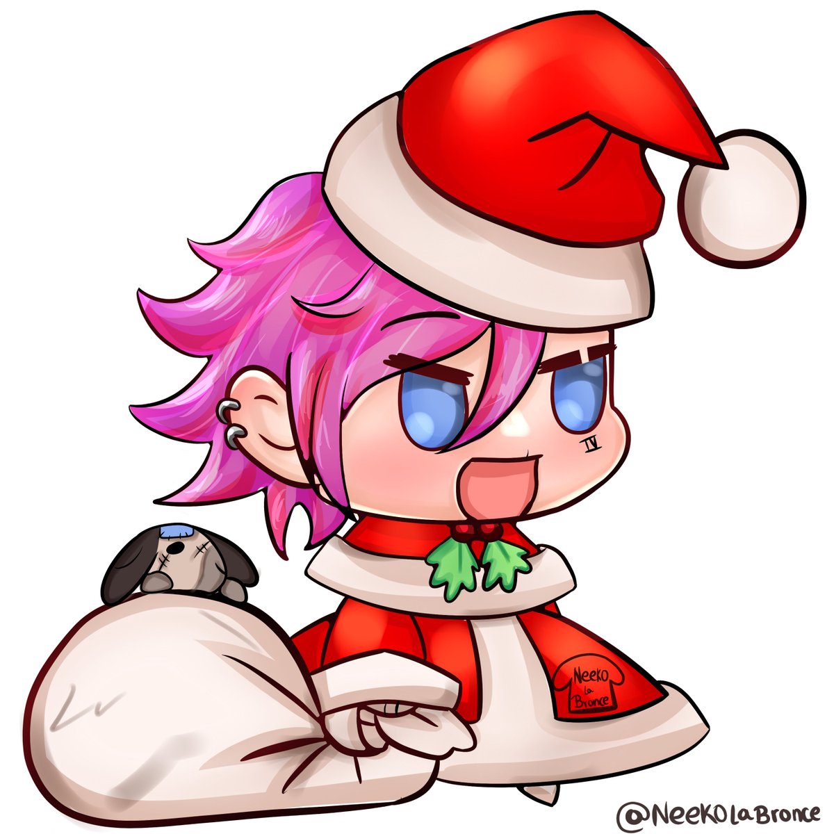 NeekoLaBronce's tweet photo. Padorus de Arcane para inicios de navidad ☃️💜
#Arcane #LeagueOfLegends #padorus #Jinx #Vi #Caitlyn #Viktor #navidad #MerryChristmas https://t.co/v1yvDbWN2A