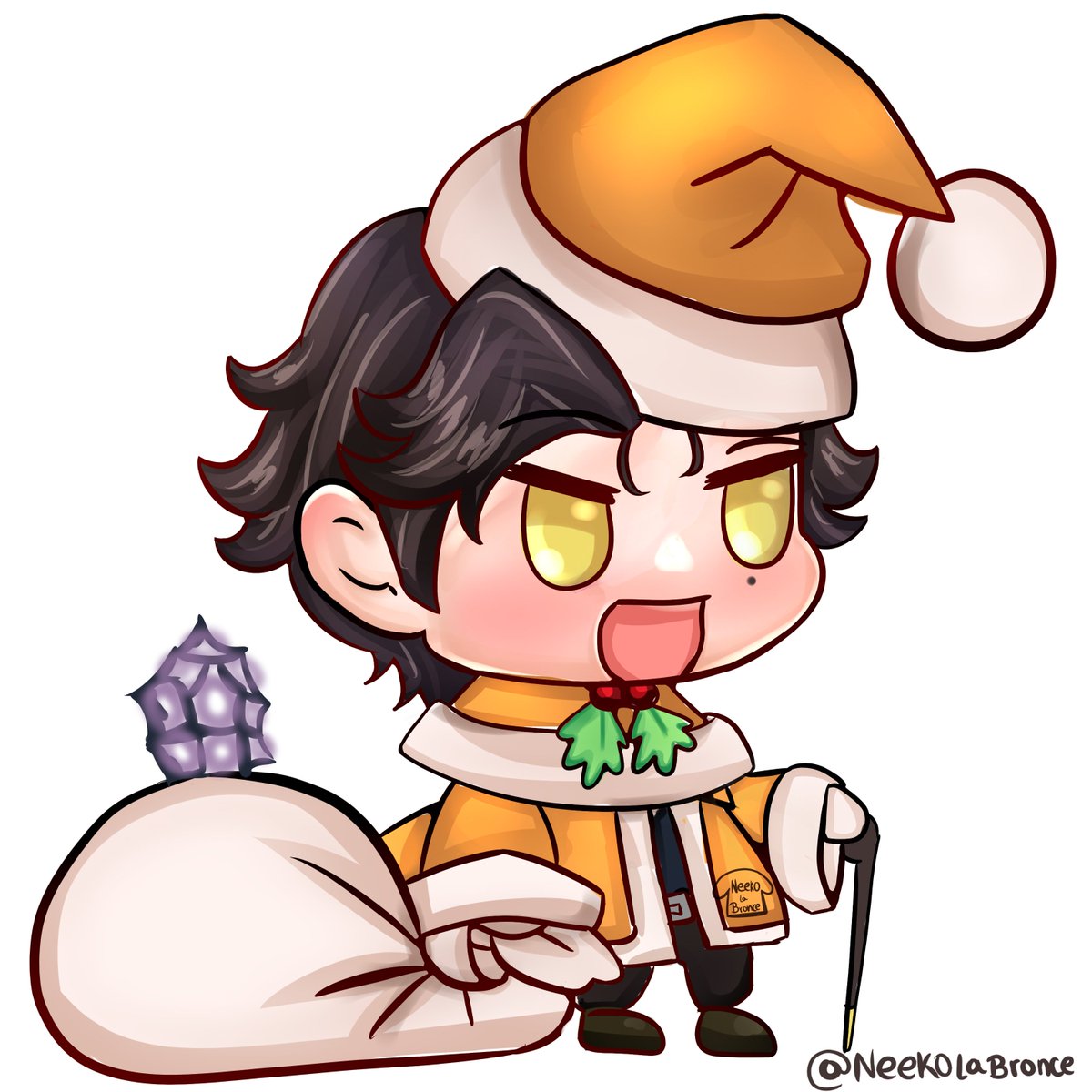 NeekoLaBronce's tweet photo. Padorus de Arcane para inicios de navidad ☃️💜
#Arcane #LeagueOfLegends #padorus #Jinx #Vi #Caitlyn #Viktor #navidad #MerryChristmas https://t.co/v1yvDbWN2A
